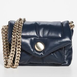 Proenza Schouler Small Ps Harris Lambskin Leather Bag - Blue